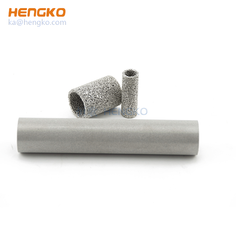 Sintered 0.5 7 10 15 30 60 micron porous metal stainless steel filter capillary tube for lead-free reflow oven