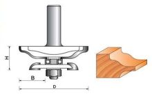 Ogee Raised Panel Bit With Back Cutter