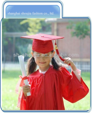 children graduation gown,elegant pretty children graduation gown