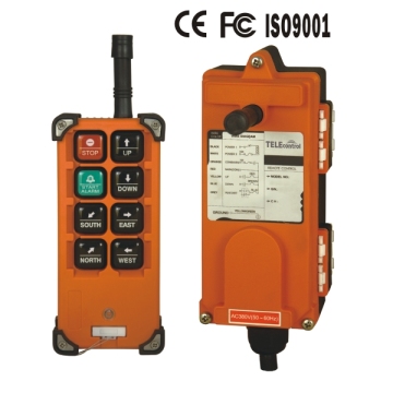 Industrial Wireless Radio Remote Control F21-E1B Crane Single Speed Button Remote Control