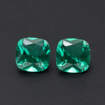 Green Nano Zircon Loose Synthetic Cubic Zirconia Gems