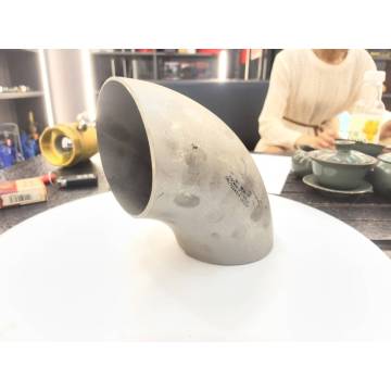 Acero inoxidable premium de 90 grados curvas para tuberías