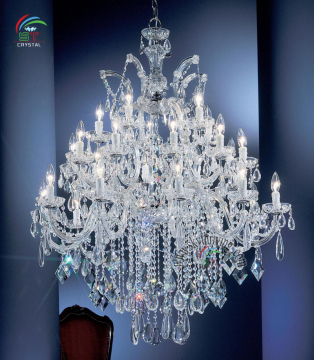 contemporary cristal chandelier large