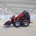 Mini skid steer loader dengan ember