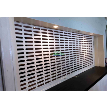 Industrial Security Grills: Perforated Ventilation Roll Doors