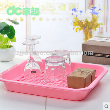 Fashionable and durable plastic square strainer plate