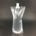 Food grade flexible nozzle bag for liquid packaging