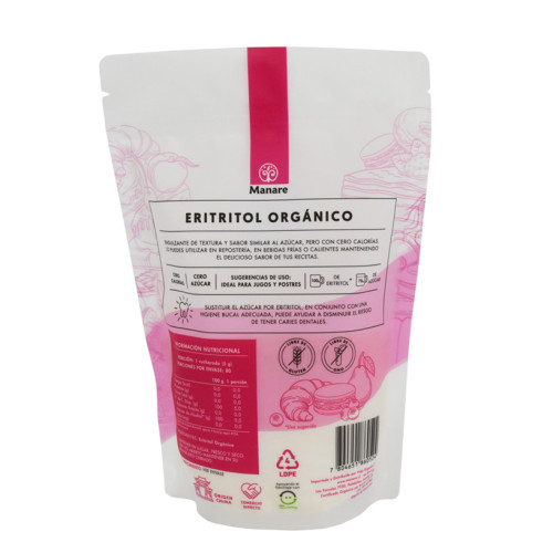 biodegradable granulated sugar doypack pouch packaging