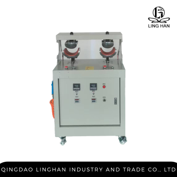 Dual-head Cap Peak Bending and Shaping Machine