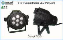75W RGBWA 5 in 1 Wedding lighting LED par can DMX RGBW wate