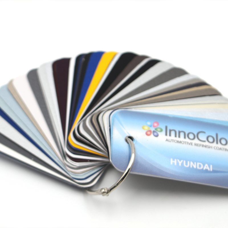 طلاء InnoColor 1K بلون أحمر لامع للسيارة