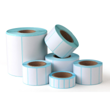 Custom Size Die Cut Blank Thermal Sticker Label