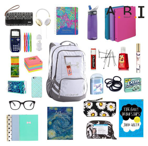 back to school kit student basic simply cheap backpack school bag