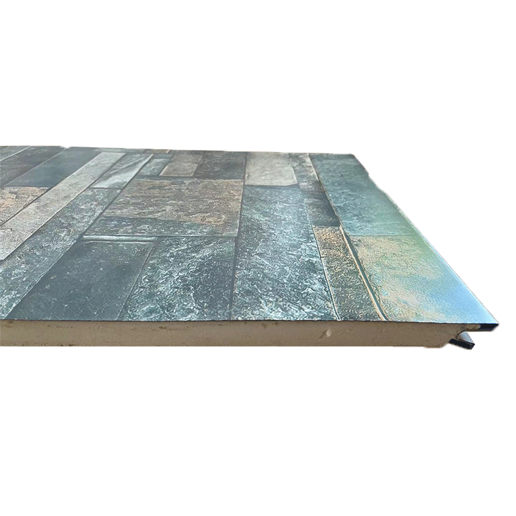 OEM design 16mm Decorative Pu Sandwich Board Wood Grain Exterior Wall Panel