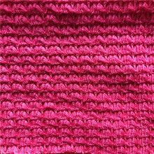 Rayon spandex jacquard hacci mesh