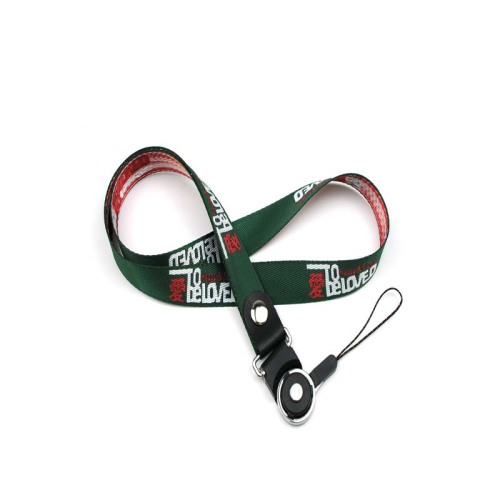 Custom different length branded polyester lanyards with logo