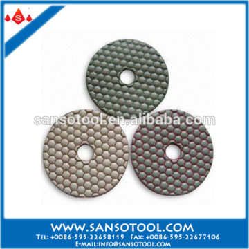 Wet diamond polishing pad/diamond flexible polishing pad