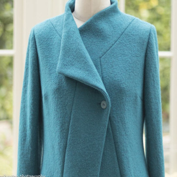 100%boiled wool fabric for jacket and coat