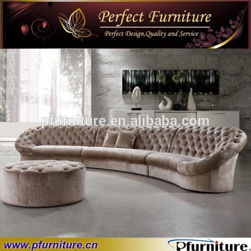 Neoclassical luxury sofa furniture with diamond lattice PFS31045B