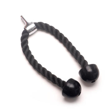 Gym Tricep Pull Down Rope - Fitness Equipment Cable Attachment