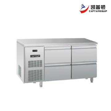 Four-Drawer Under-Counter Commercial Freezer