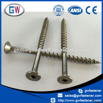 Stainless Steel ansi flat head screws for decking