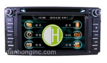 car GPS with DVD player for DODGR