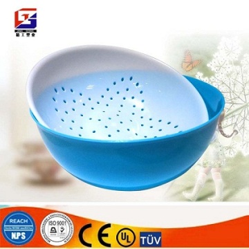 Plastic Round Colander for Rice, Fruit