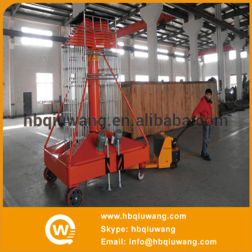 Dual Ladder Cylindrical Aerial Lifting Equipment, Lift Platform