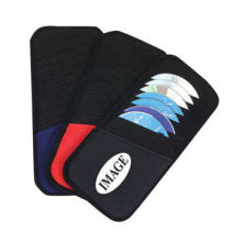 Car sun visor CD holder