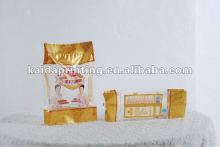 Bread rolls packaging bags, side gusset, clear window,good barrier