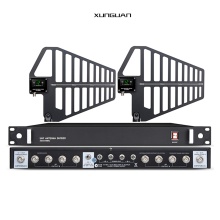 945-8 UHF Antenna Power Distribution System with Display Screen for Wireless Microphone 8 Channels