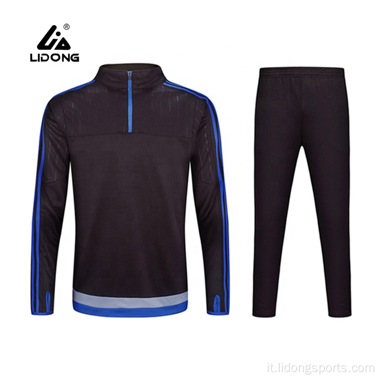 Custom Men Soccer Tracksuit Set con il tuo logo