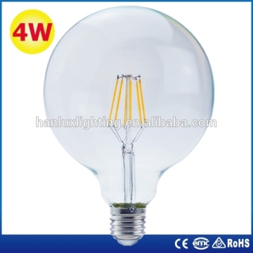 E27 4W G125 Led Filament Bulb