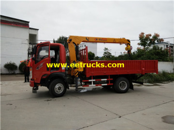 DFAC 5 Ton Crane Boom Trucks