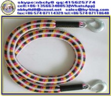 Nylon recovery tow strap , polyester tow ropes , emergency tow rope