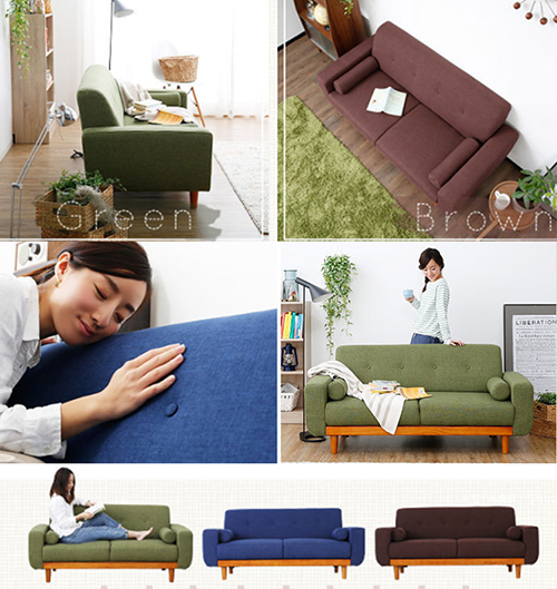 Armrest Lounge Sofa Set