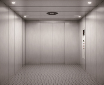 Freight elevator Reliable, safe, large load capacity