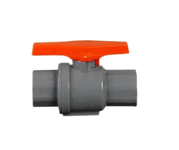 2pcs plastic PVC ball valve with plastic handle