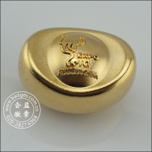 Золотой слиток, Нерегулярное украшение формы Craft (GZHY-YB-007)