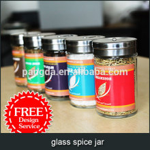 glass spice jar