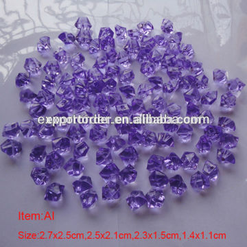 Crushed acrylic stone