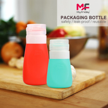 mixed color Mini Cheap Plastic Silicone Chili Hot Sauce Salad Dressing Bottles