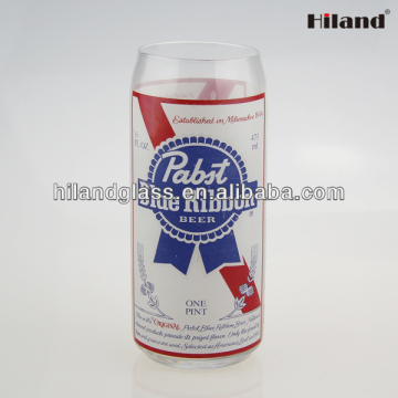 Promotional wholesales decorative beer glass beer tumbler glass