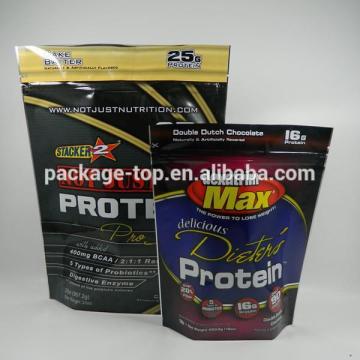 economical custom printed ziplock resalable aluminum foil packing bags