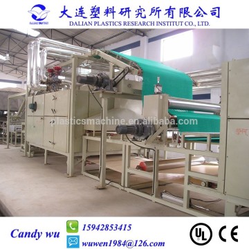 Plastic carpet mat making machine