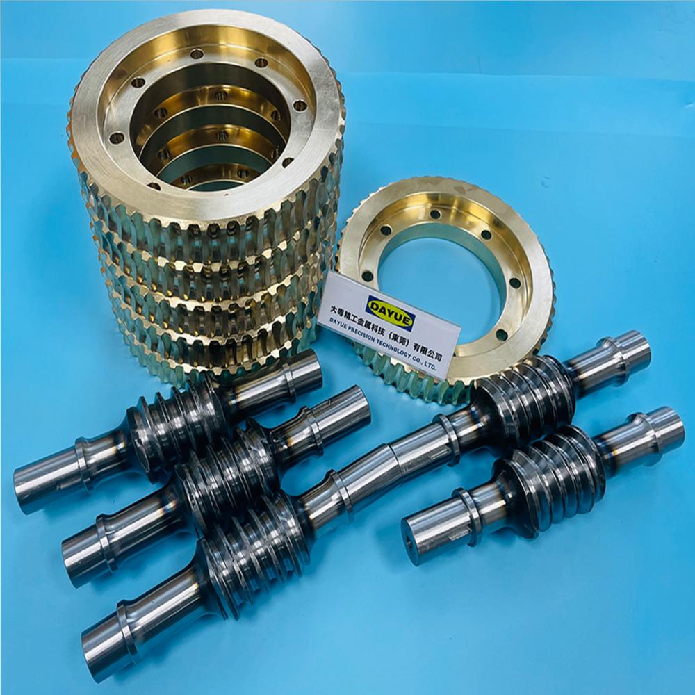 China Worm Shaft And Worm Gear Manufacturer-Worm Worm Gear Pair-Tin Bronze Gear Supplier