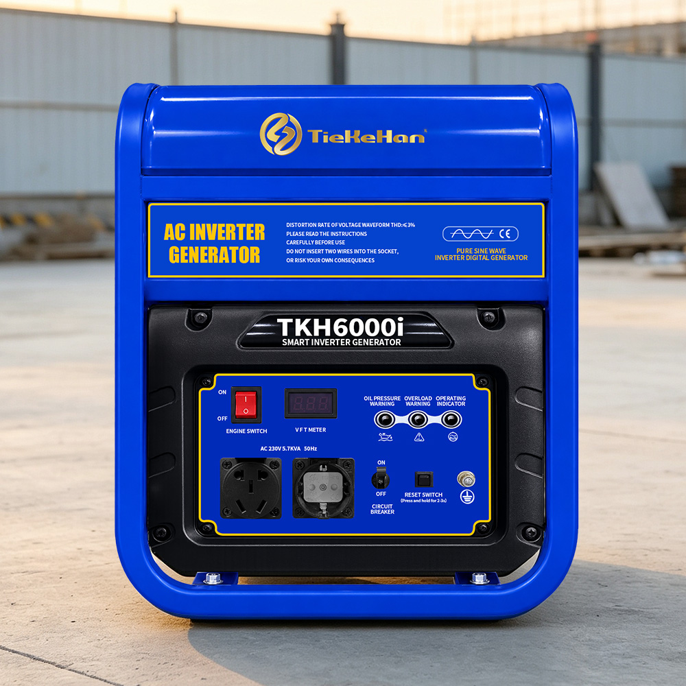 TKH-6000i Blue Gasoline Generator(4)