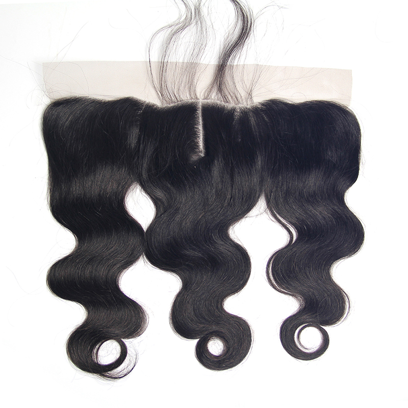 high quality mink brazilian hair bundles with lace frontals, body wave lace frontal natural color hair,pure human hair bundles