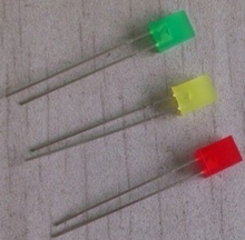 7.2mm Blue Color Rectangular LED Lamp